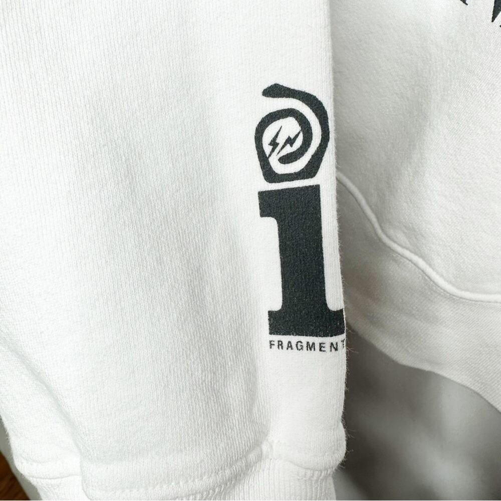 INTERSCOPE x FRAGMENT 2PAC Light Khaki Hoodie NEW in XL - Picture 8 of 11